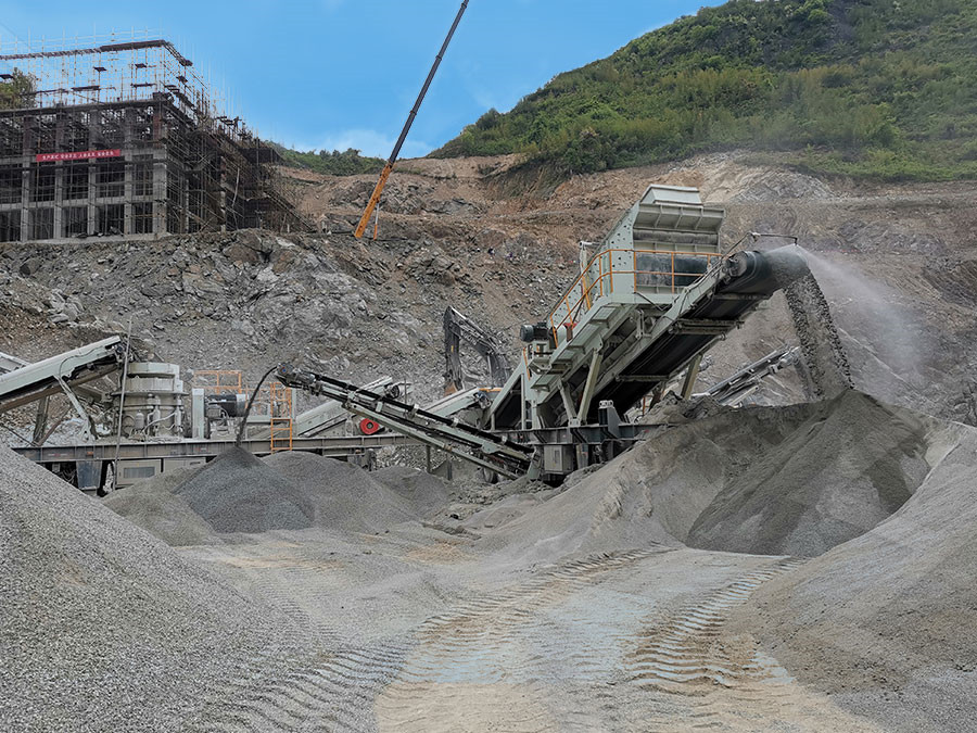 时产300500吨斜锆石人工制沙机  